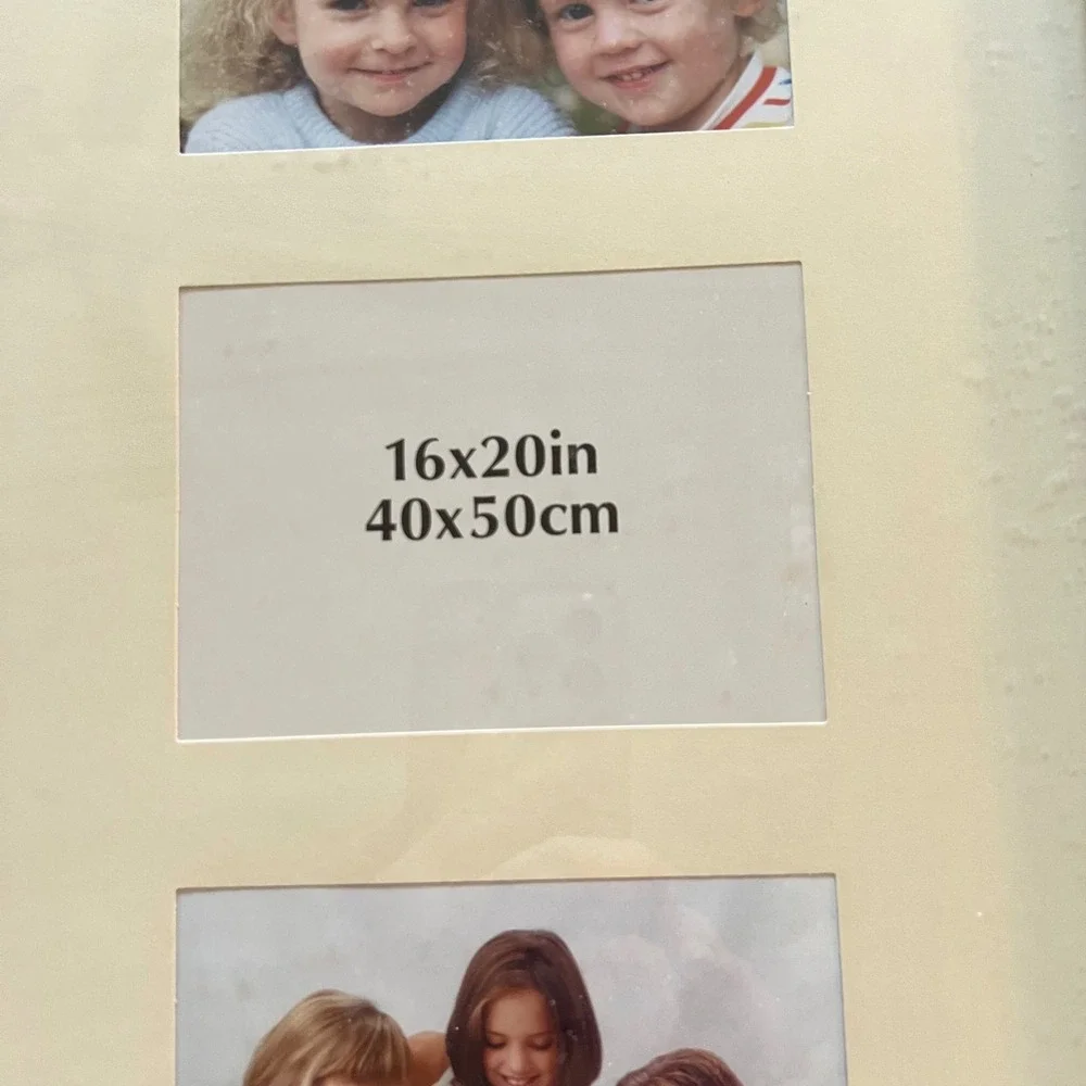 Intercraft 16x20 Natural Wood Multi Photo Collage Frame 7 Openings 2736V1